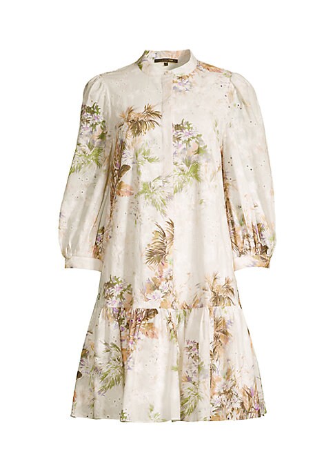 Floral Elegance Shirtdress