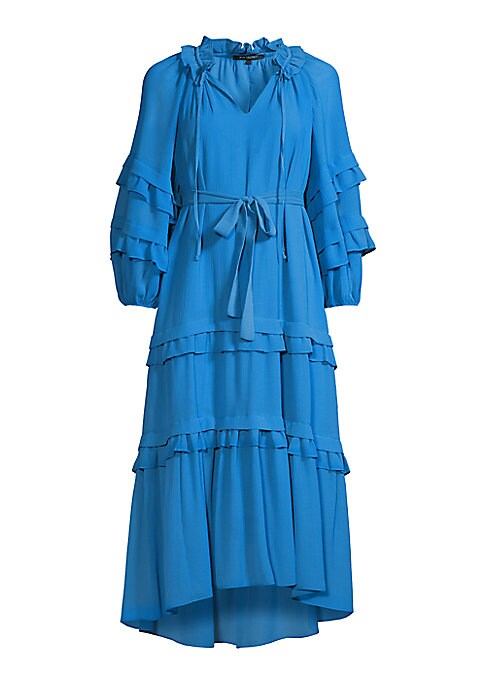 Boho Ruffle Maxi Dress