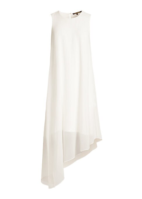 Chic Asymmetrical Chiffon Dress