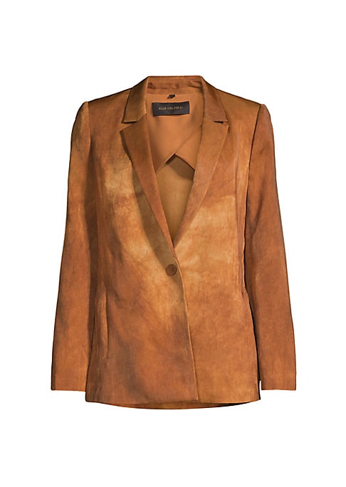Tie-Dye Chic Blazer