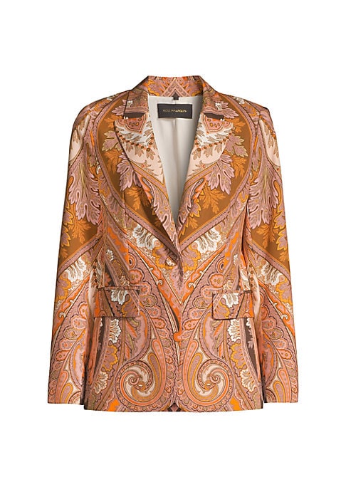 Paisley Poplin Jacket