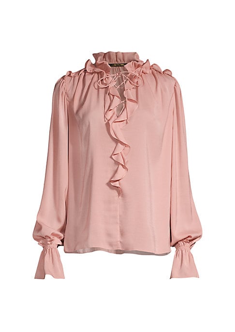 Ruffled Satin Delight