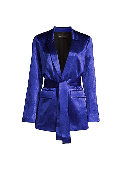 Satin Wrap Jacket
