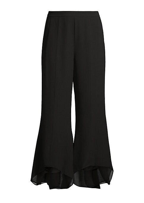 Chic Chiffon Flare Pants