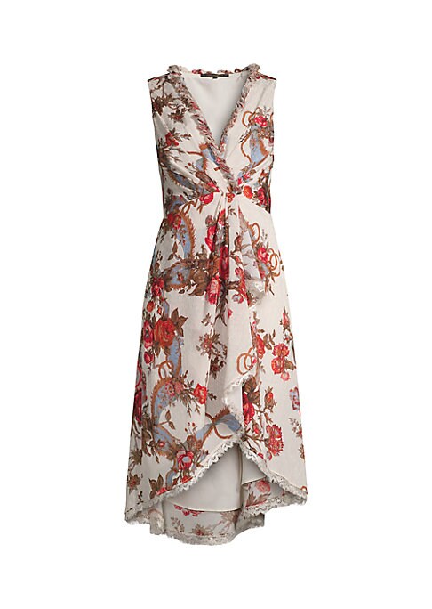 Floral Lace Midi Dress