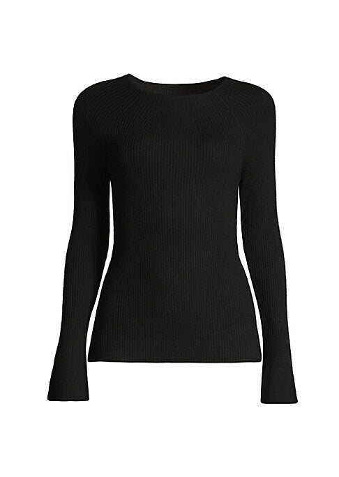 Ribbed Wool Boat Sweater