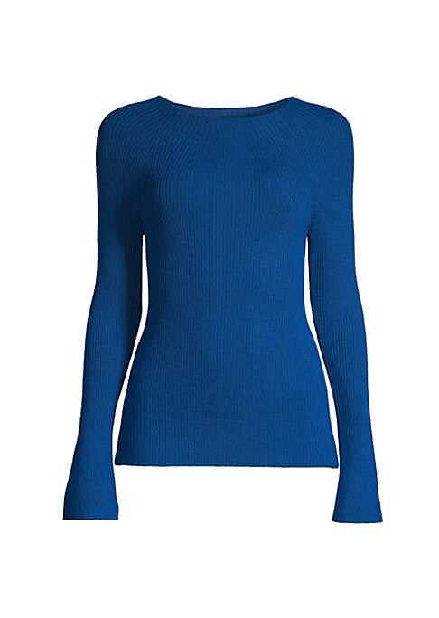 Ribbed Bateau Sweater