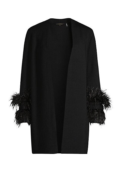 Feathered Cozy Cardigan