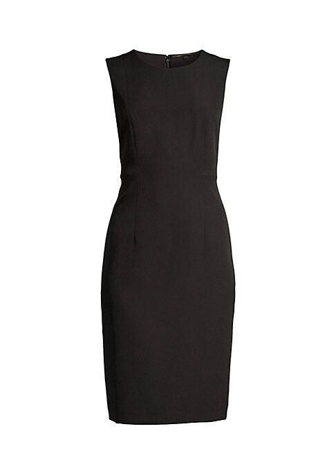 Chic Sleeveless Twill Dress