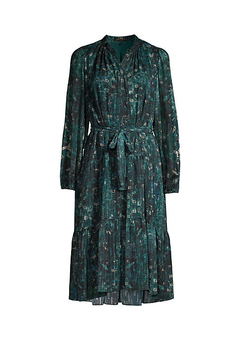 Floral Elegance Midi Dress