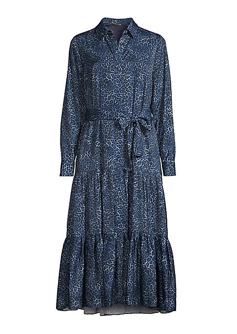 Leopard Print Shirtdress