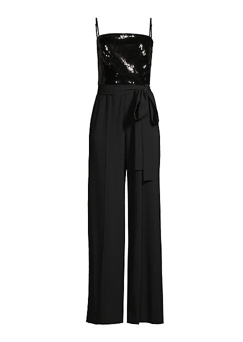 Sparkling Wide-Leg Jumpsuit