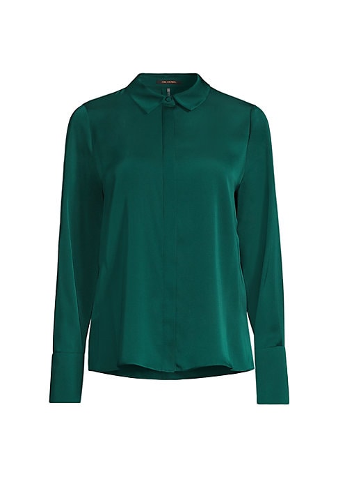 Chic Silk-Blend Blouse