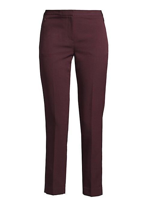Chic Cropped Twill Pants