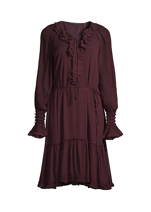 Ruffle Sleeve Dress