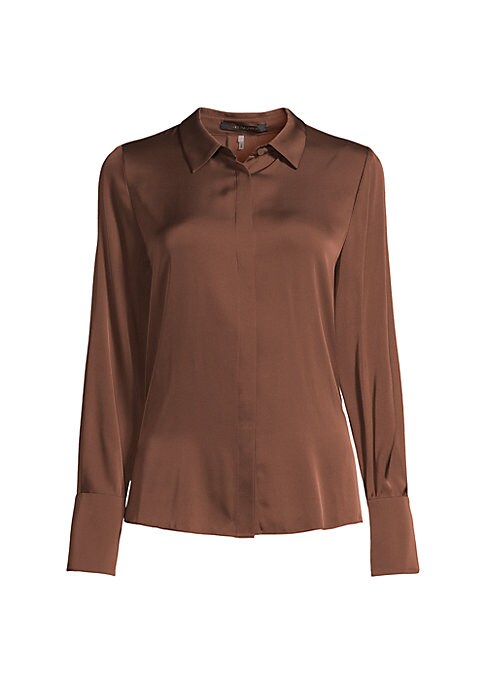 Silk Blend Luxe Blouse