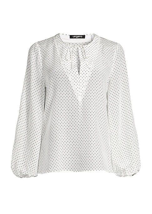 Chic Polka Dot Top