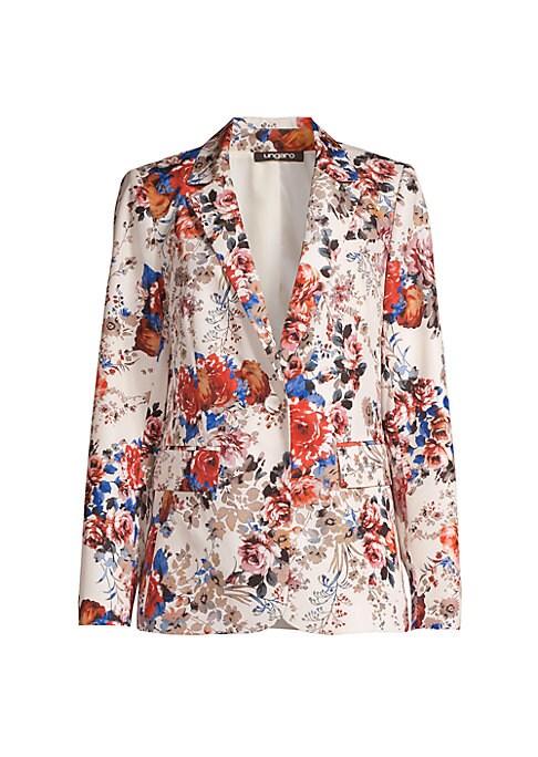 Vibrant Floral Blazer