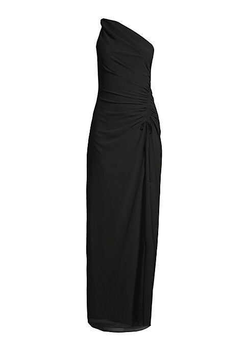 Chic One-Shoulder Evening Dress