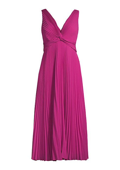 Chic V-Neck Chiffon Dress