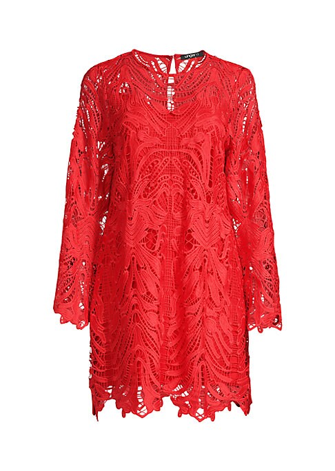 Luxe Lace Mini Dress