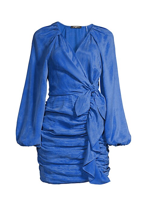 Ruched Twill Charm Dress