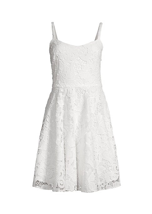 Floral Lace Minidress Delight
