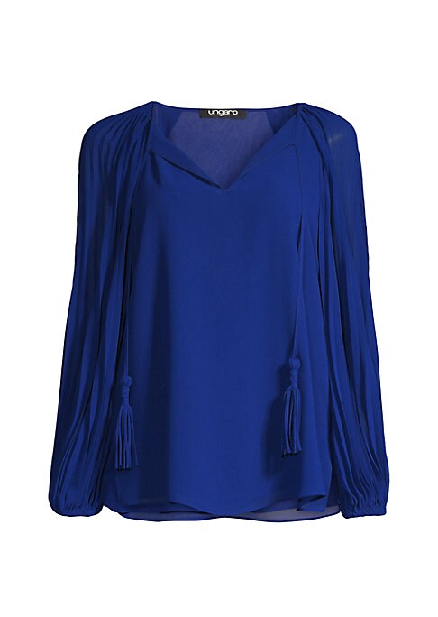 Vibrant Balloon Sleeve Top