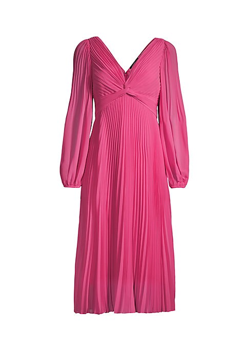 Pleated Chiffon Elegance Dress