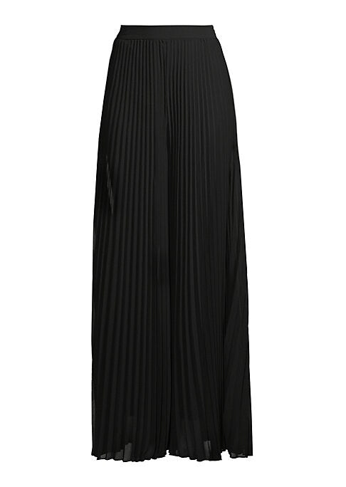 Chic Wide-Leg Chiffon Pants