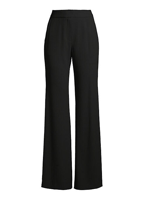 Satin Flare Trousers