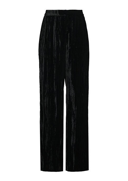 Velvet Flare Trousers