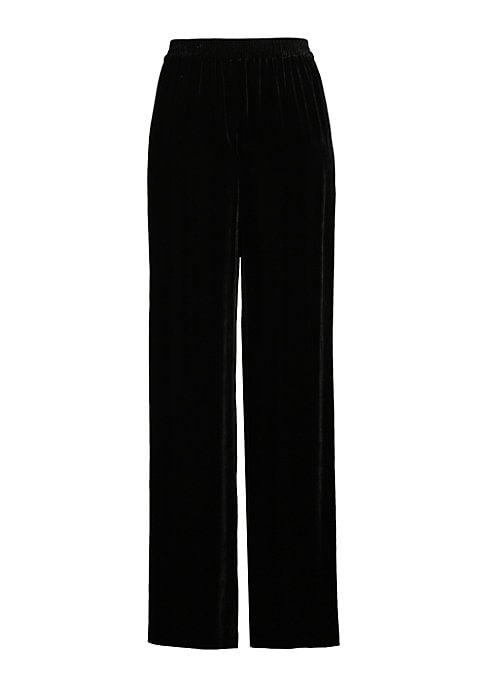 Silky Straight Leg Trousers