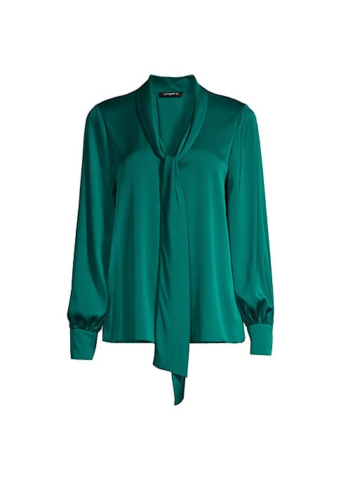 Luxe Tie-Neck Blouse