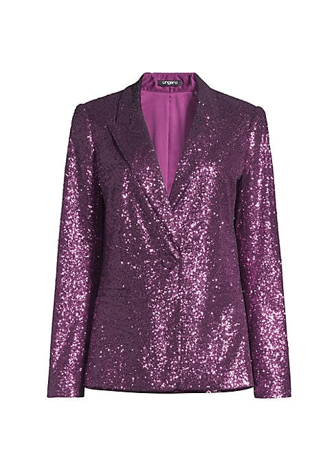 Shimmering Mesh Jacket