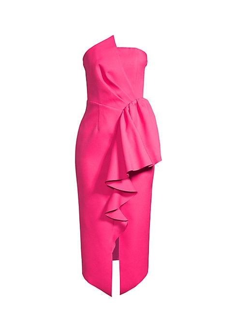 Playful Peplum Cocktail Dress