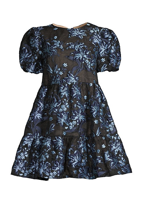 Chic Floral Tiered Dress
