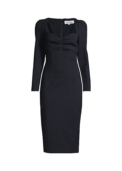 Chic Cutout Midi Dress