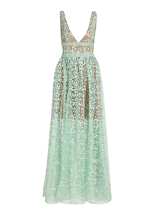 Lace Elegance Maxi Dress