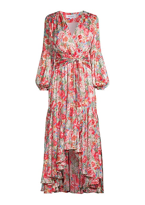 Floral Breeze High-Low Dress