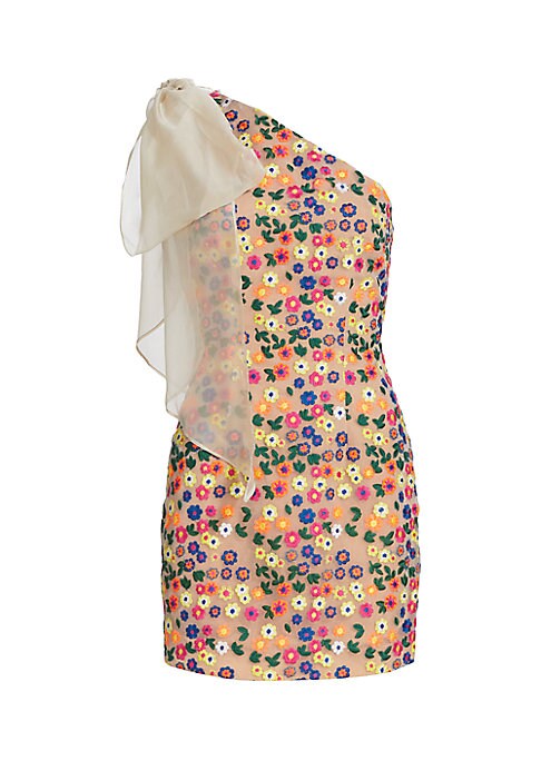 Floral Tulle Bow Dress