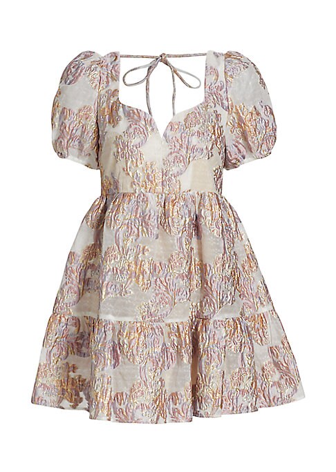 Floral Shine Minidress