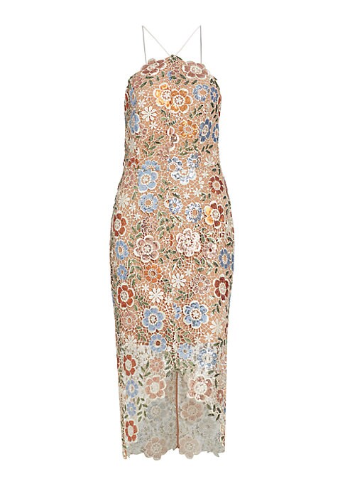 Floral Lace Party Dress