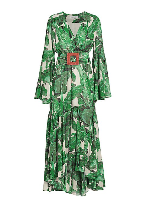 Tropical Elegance Maxi Dress