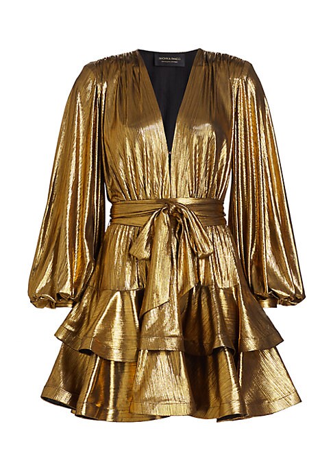 Metallic Dream Mini Dress