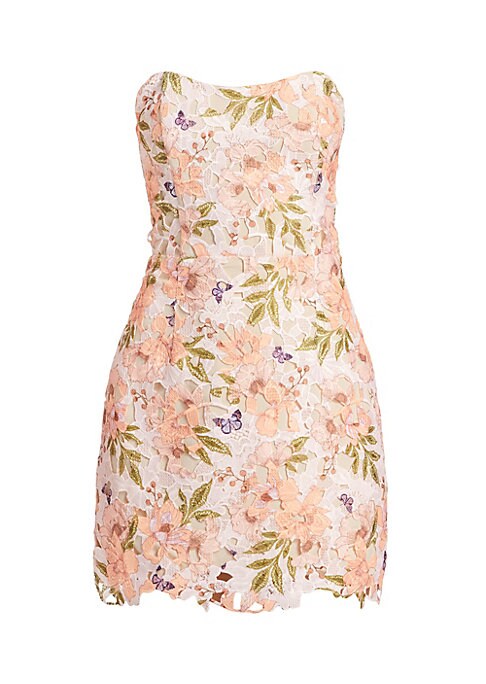 Floral Lace Bodycon Dress