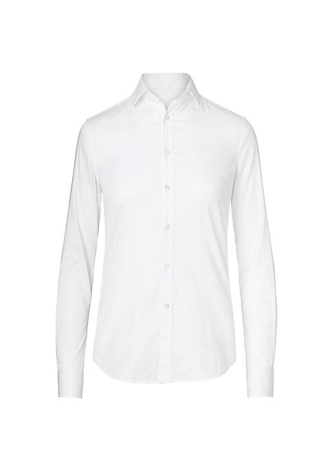 Chic Stretch Satin Blouse