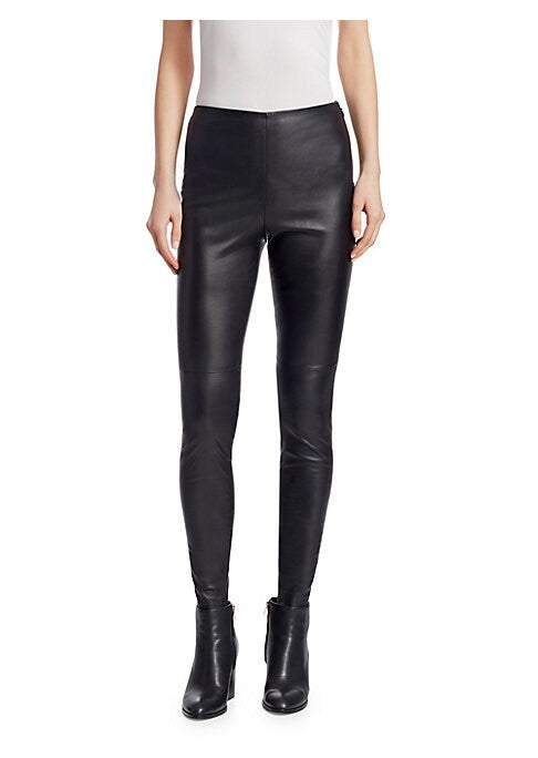 Edgy Leather Leggings