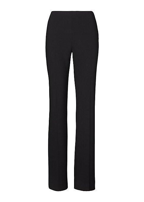 Chic Bootcut Wool Trousers