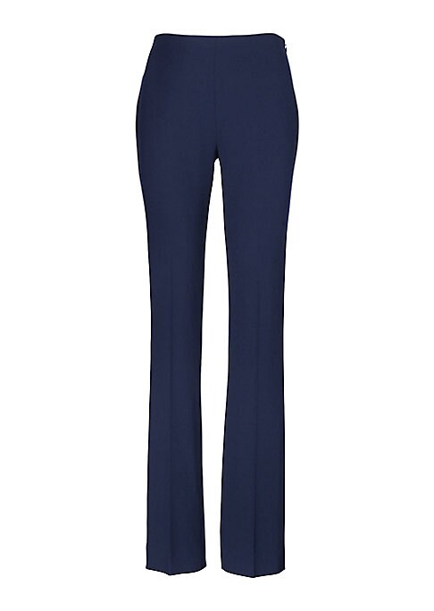 Chic Bootcut Wool Trousers